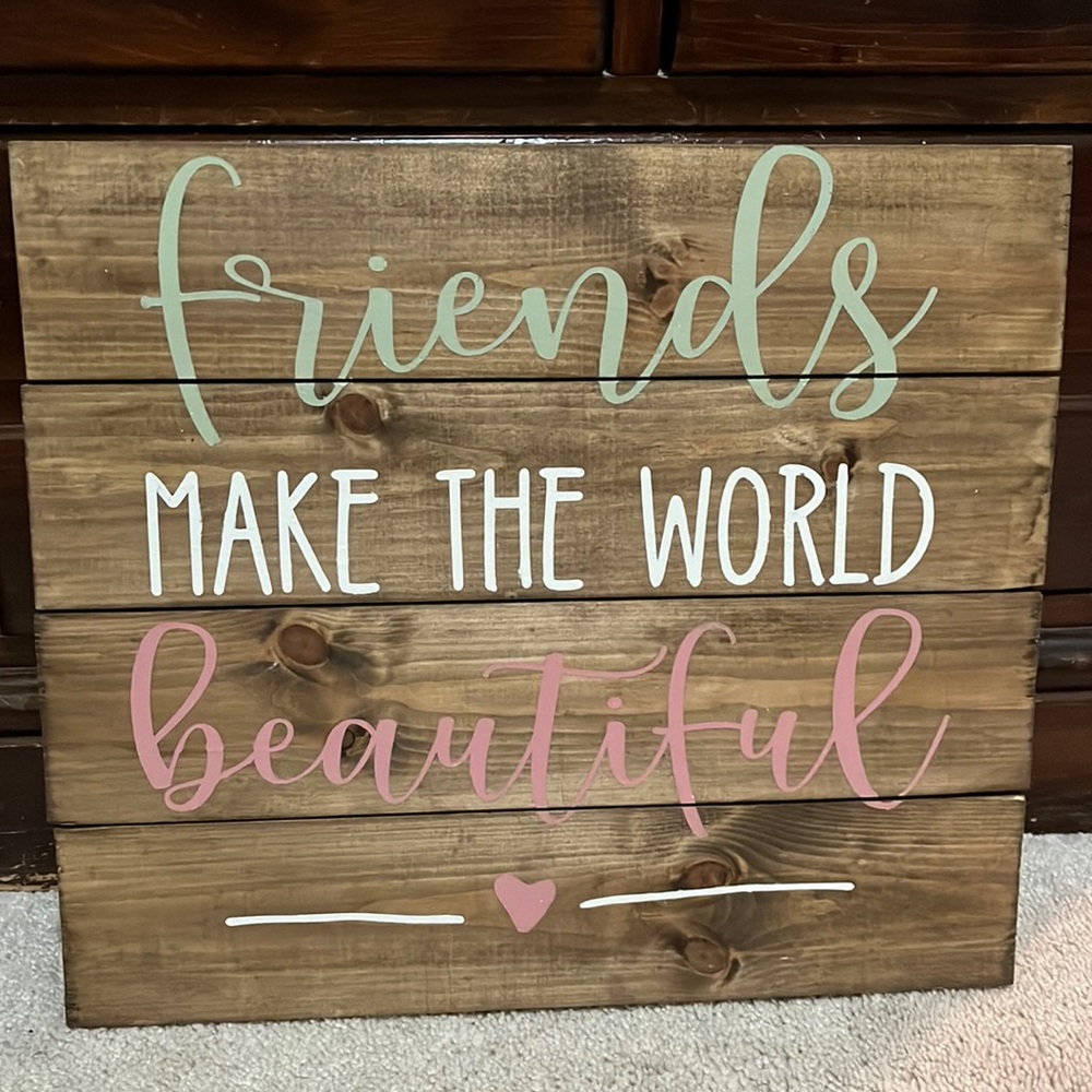 Rustic Painted Wall Art